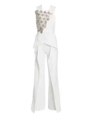 roland mouret white jumpsuit