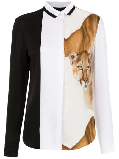 Gloria Coelho Lion Shirt In Black