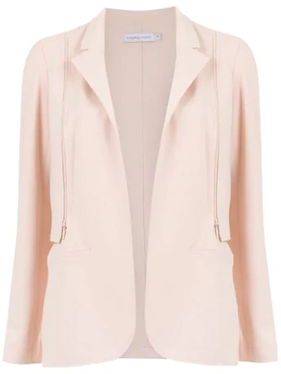 Mara Mac Removable Sleeves Blazer - Pink