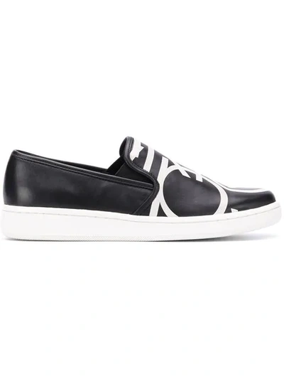 Calvin Klein 205w39nyc Slip-on Sneakers In Black