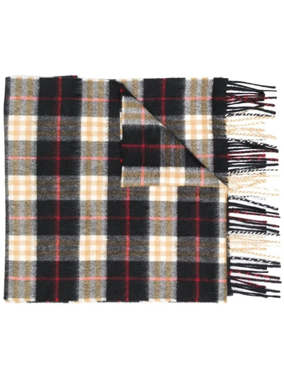 Burberry Vintage Check Lightweight Cashmere Scarf In Multicolour