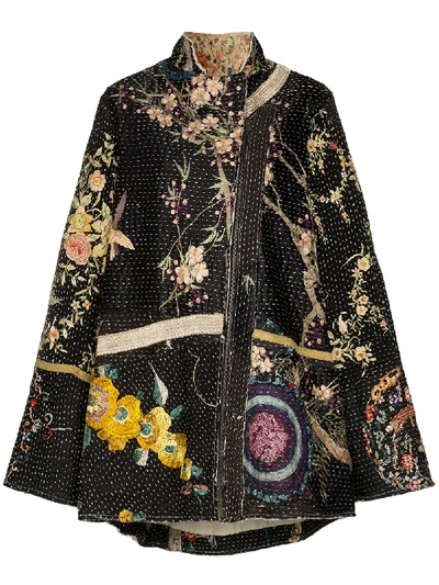 By Walid Eva Embroidered Jacket In Black