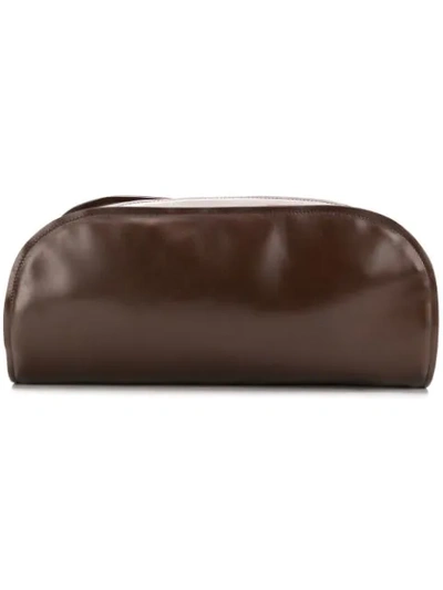 Marni Large Clutch Bag - Brown