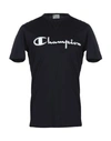 Champion T-shirt In Blue