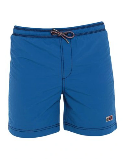 Napapijri Swim Shorts In Blue