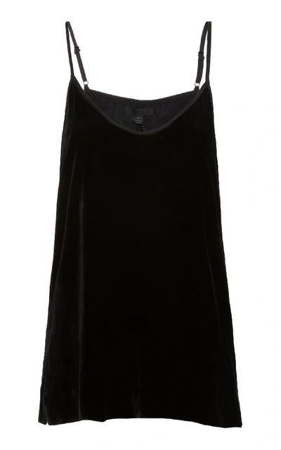 Atm Anthony Thomas Melillo Velvet Camisole In Black