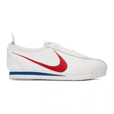 Nike White 'swoosh' Cortez '72 Shoe Dog Pack Sneakers In White/varsity  Red/royal Blue | ModeSens
