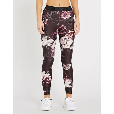 Puma X Kenza Stretch-jersey Leggings In Black