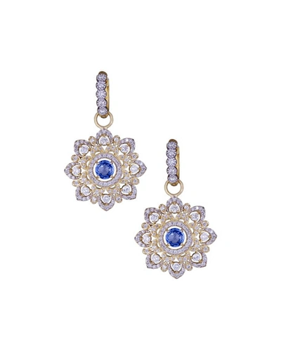 Tanya Farah 18k Royal Couture Diamond Lattice Earrings