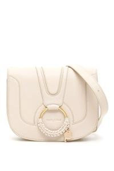See By Chloé Hana Sbc Shoulder Bag In White,beige