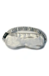 Slip Silk Sleep Mask (various Colours) In Silver