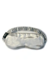 Slip Womens Silver Elasticated Sleep Mask