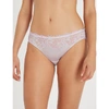 Wacoal Lace Affair Mesh Bikini Briefs In Lilac Mar Past Lilac