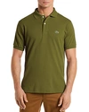 Lacoste Pique Polo - Classic Fit In Solider Khaki