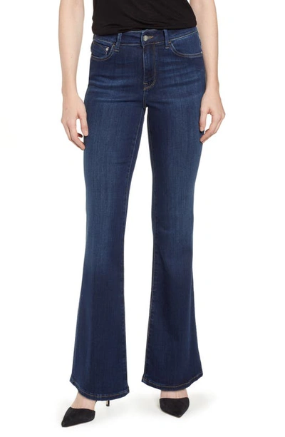 Mavi Sydney Flare Jeans In Dark Supersoft In Dark Super Soft