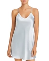 Ginia Silk Chemise In Chalk