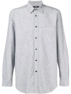 Diesel Long-sleeved Shirt In Grey