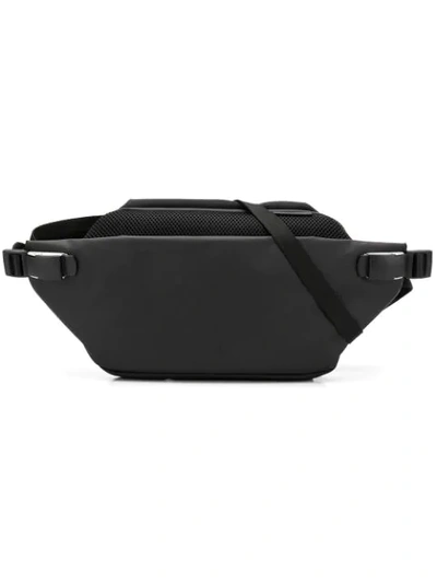 Côte And Ciel Zipped Belt Bag In Black