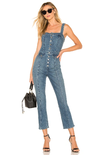 Grlfrnd Hill Skinny Overalls In Alive Again