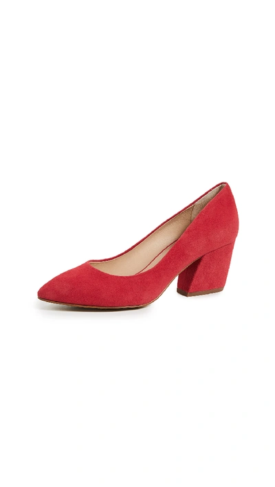 Botkier Stella Block Heel Pumps In Red Carpet