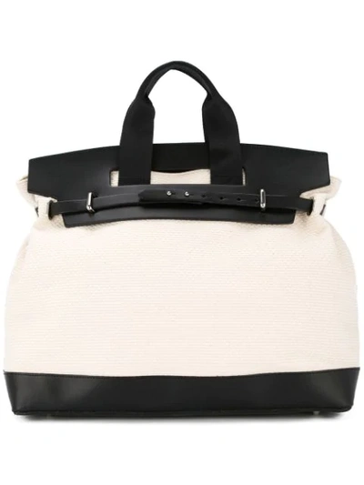 Cabas 1day Tripper Tote Bag In White
