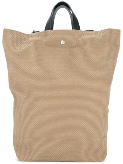 FWRD Renew Celine Vertical Cabas Tote Bag in Neutral