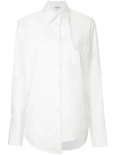 Monse Double Layered Shirt In White