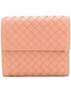 Bottega Veneta Dahlia Wallet - Pink