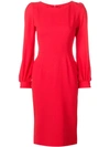 Goat Harper Dress In Red