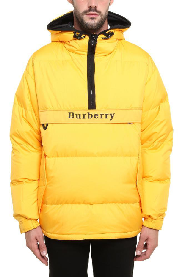 Burberry Anorak Down Logo Jacket In 