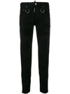 Dsquared2 Distressed Slim Fit Jeans In Black