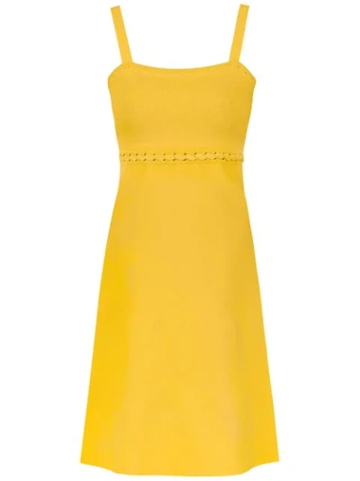 Egrey Braided Dress In Yellow