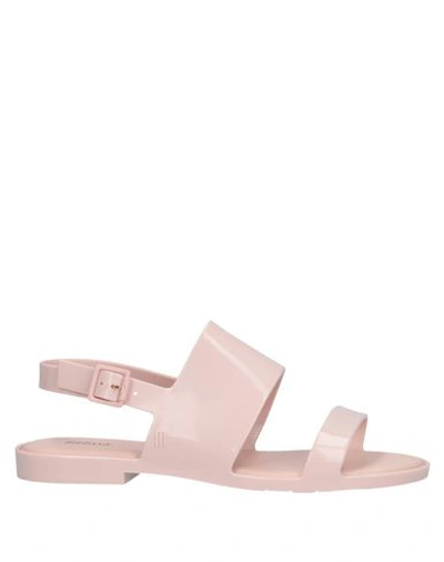 Melissa Sandals In Light Pink