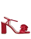 Alberto Gozzi Sandals In Brick Red