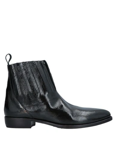 Alexander Hotto Ankle Boots In Black
