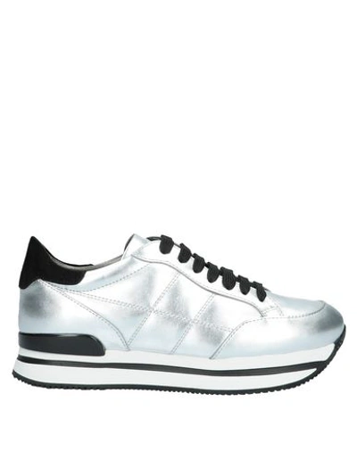 Hogan Sneakers In Silver