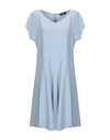 Antonelli Short Dress In Sky Blue