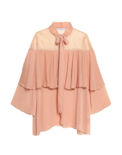 Perseverance Blouse In Pale Pink