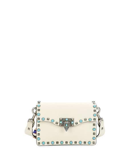 rockstud rolling crossbody bag