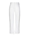 Mother Denim Pants In White