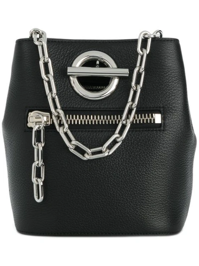 Alexander Wang Riot Leather Crossbody Bag - Black