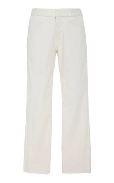 Nl Collection East Hampton Cotton Pant In White
