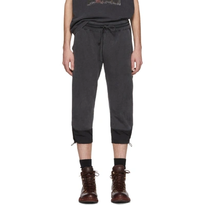 Remi Relief Black Cropped Lounge Pants