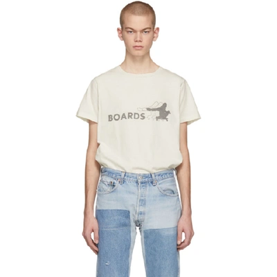 Remi Relief Off-white Boards T-shirt In Off White