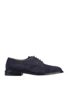 Tricker's Lace-up Shoes In Dark Blue