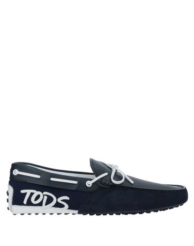 Tod's Loafers In Blue