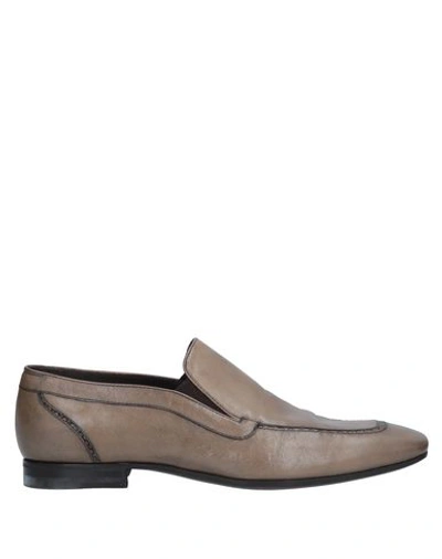 Bottega Veneta Loafers In Khaki