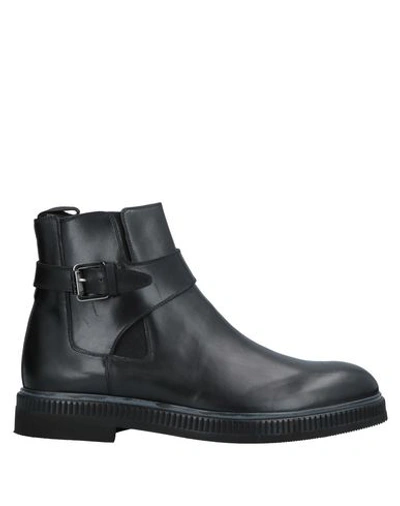 Sergio Rossi Ankle Boots In Black