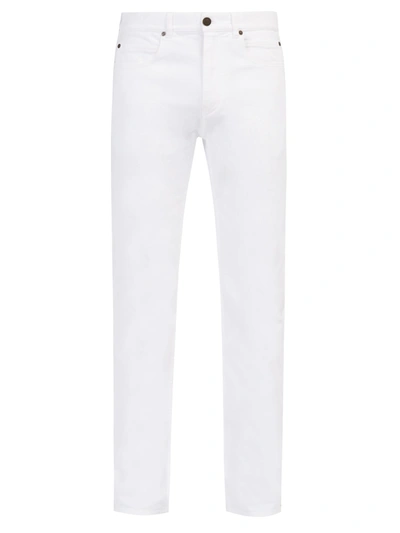 Calvin Klein 205w39nyc Men's Straight-leg Solid Denim Jeans In White