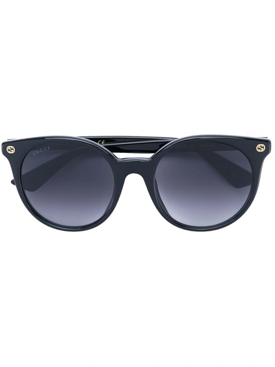 Gucci Gg0325s-30002854008 Cat Eye Sunglasses In Grey